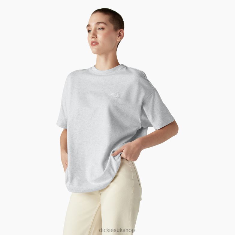 Summerdale Short Sleeve T-Shirt Women Dickies Heather Gray (HG) 88T841980 Apparel