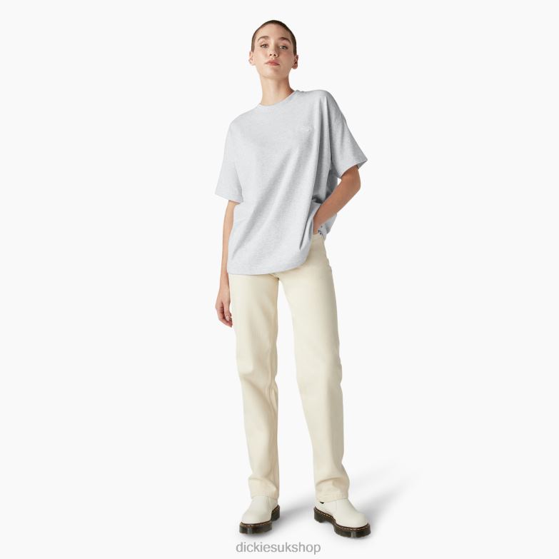 Summerdale Short Sleeve T-Shirt Women Dickies Heather Gray (HG) 88T841980 Apparel