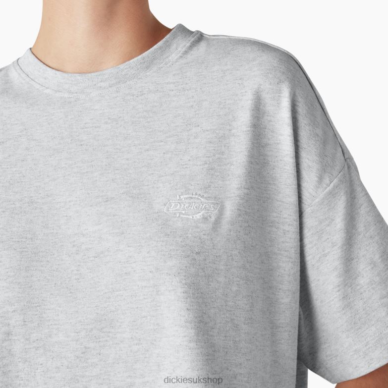 Summerdale Short Sleeve T-Shirt Women Dickies Heather Gray (HG) 88T841980 Apparel