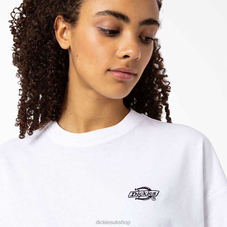 Summerdale Short Sleeve T-Shirt Women Dickies White (WH) 88T841983 Apparel