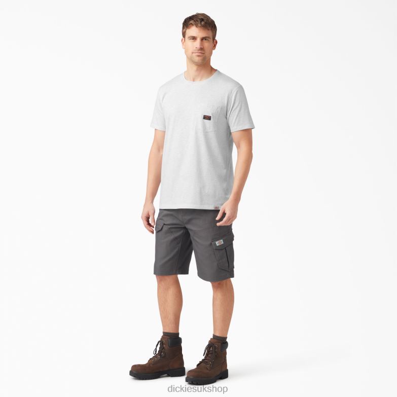 Traeger Ultimate Grilling T-Shirt Men Dickies Ash Gray (AG) 88T84591 Apparel