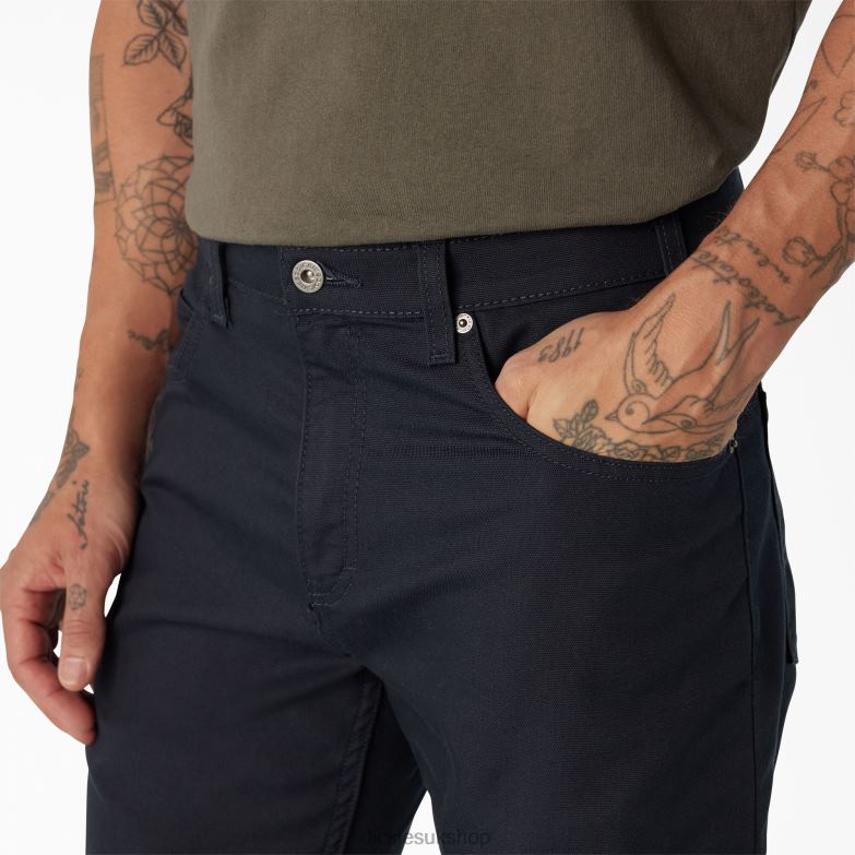 Regular Fit Duck Pants Men Dickies Stonewashed Dark Navy (SDN) 88T84137 Work Apparel