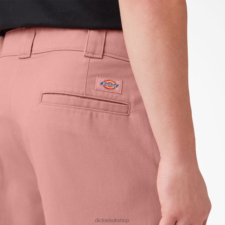 Regular Fit Twill Cuffed Work Pants Men Dickies Stonewashed Rosette (S2R) 88T84289 Work Apparel