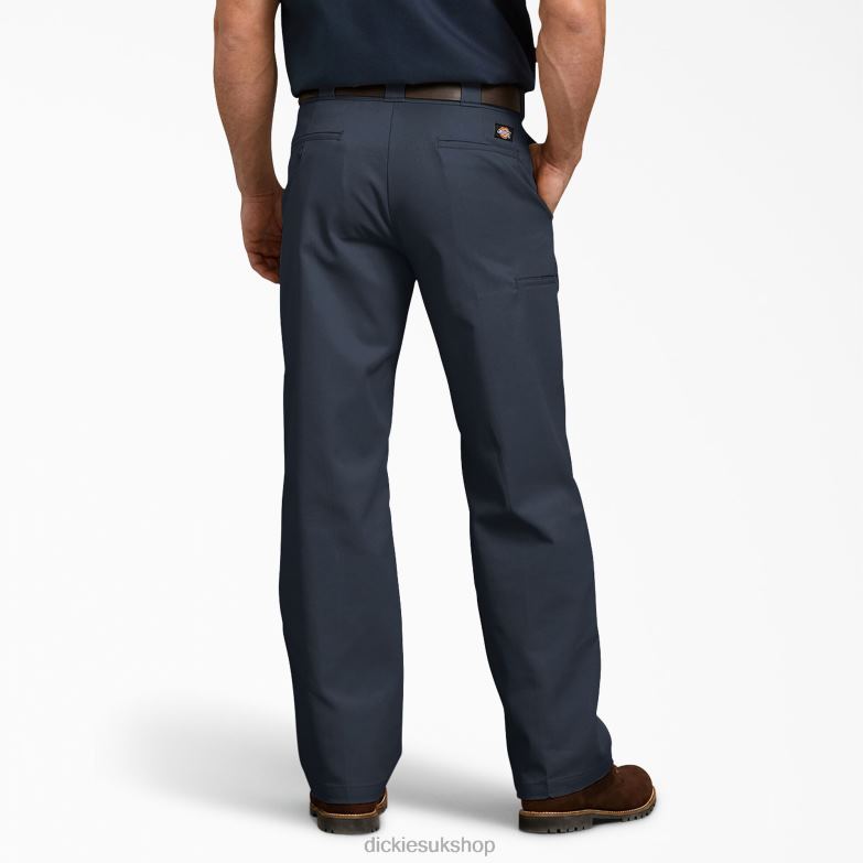 Relaxed Fit Double Knee Work Pants Men Dickies Dark Navy (DN) 88T84181 Work Apparel
