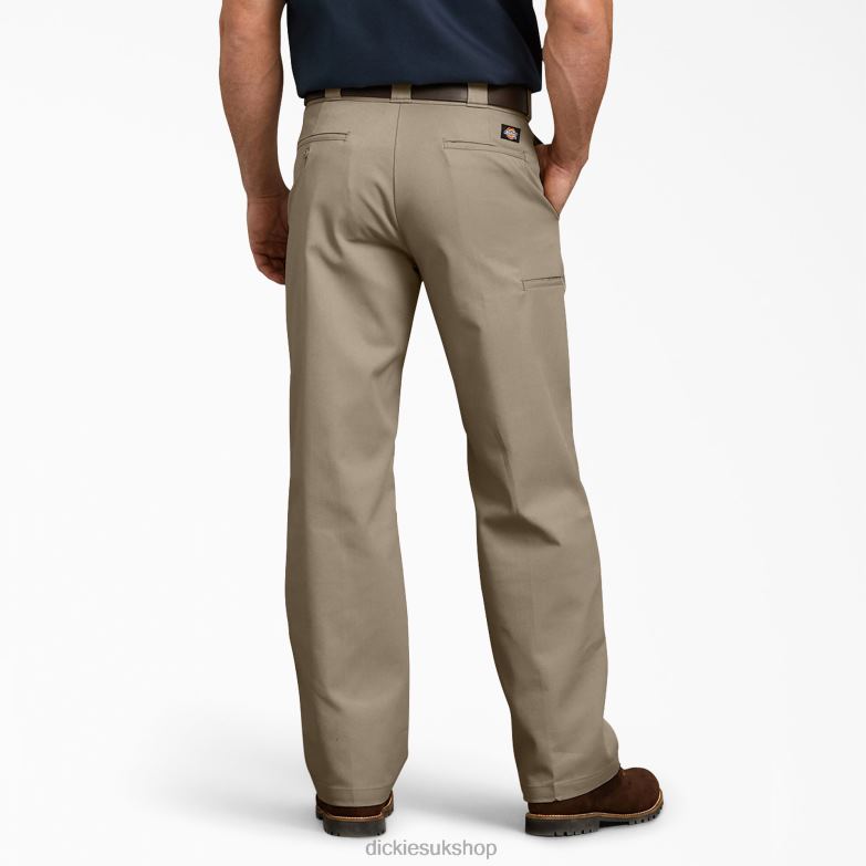 Relaxed Fit Double Knee Work Pants Men Dickies Desert Sand (DS) 88T84182 Work Apparel