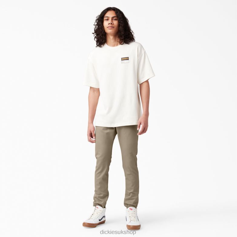Skinny Fit Work Pants Men Dickies Desert Sand (DS) 88T84150 Work Apparel