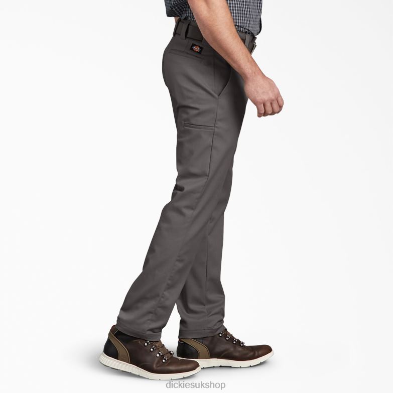 Slim Fit Tapered Leg Multi-Use Pocket Work Pants Men Dickies Gravel Gray (VG) 88T84112 Work Apparel