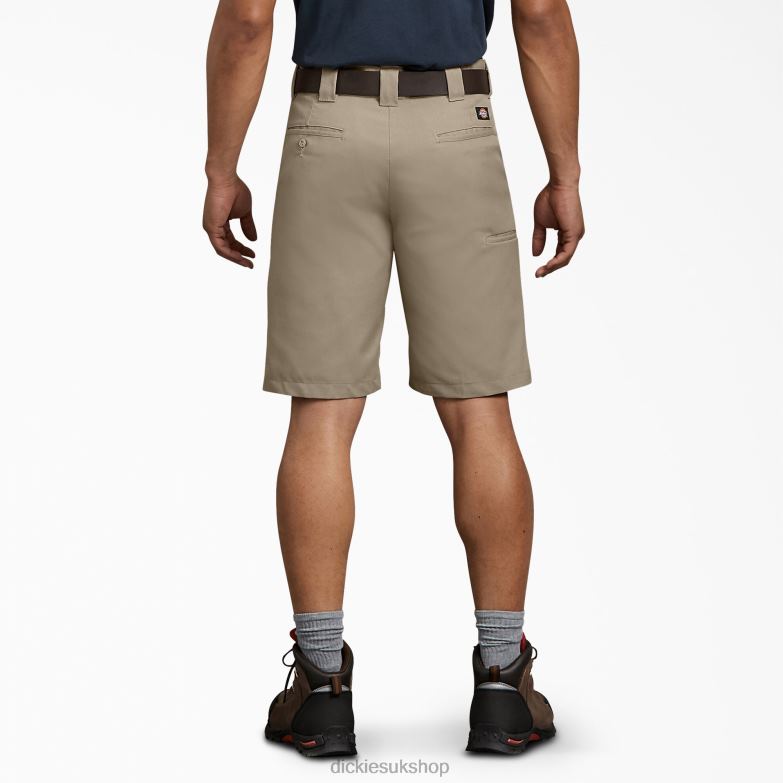 Regular Fit Work Shorts 11\" Men Dickies Desert Sand (DS) 88T84415 Work Apparel