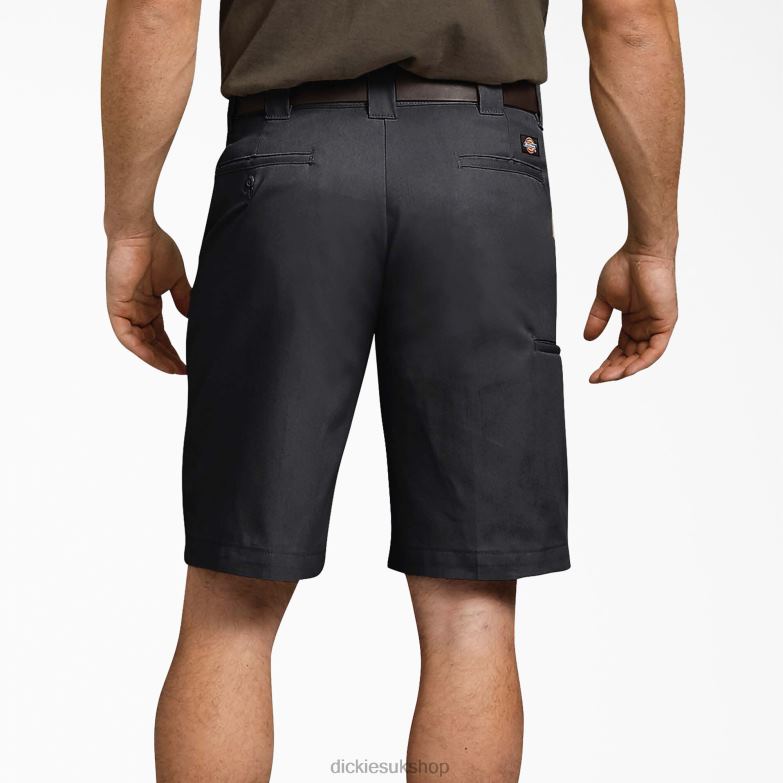 Relaxed Fit Work Shorts 11\" Men Dickies Black (BK) 88T84351 Work Apparel