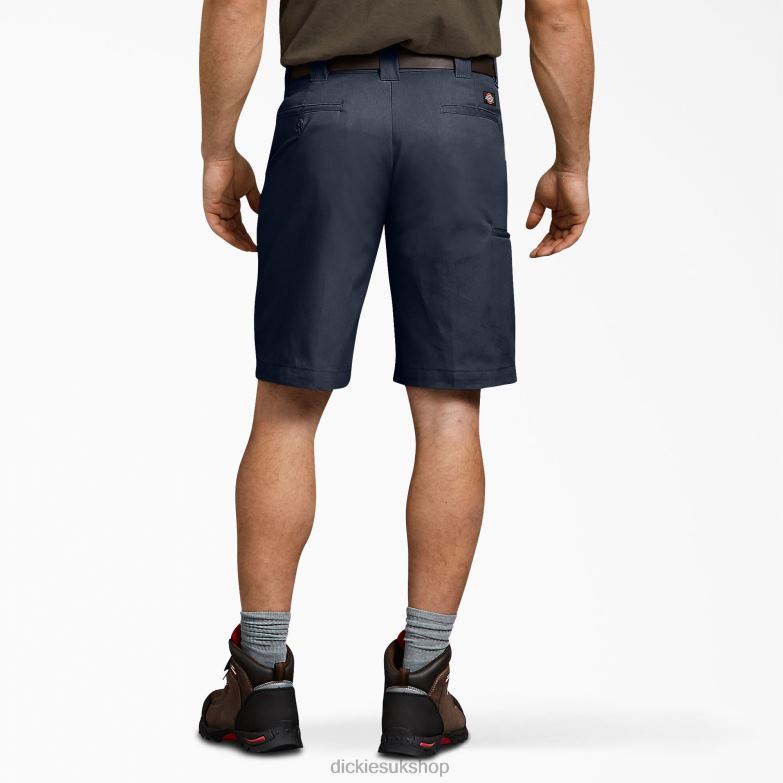 Relaxed Fit Work Shorts 11\" Men Dickies Dark Navy (DN) 88T84352 Work Apparel