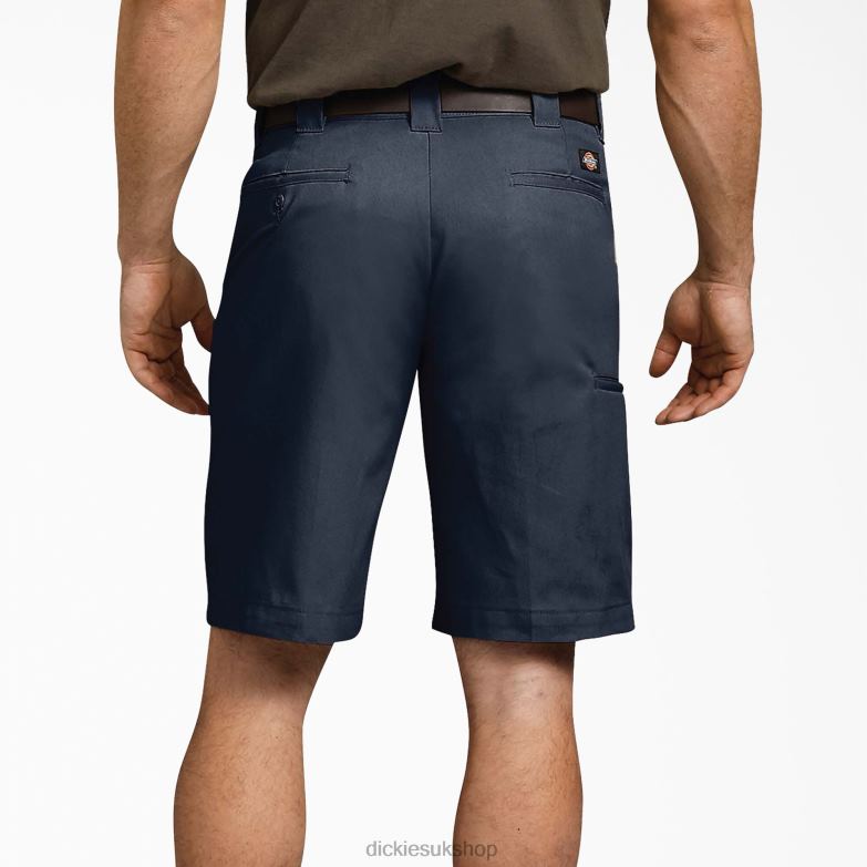 Relaxed Fit Work Shorts 11\" Men Dickies Dark Navy (DN) 88T84352 Work Apparel