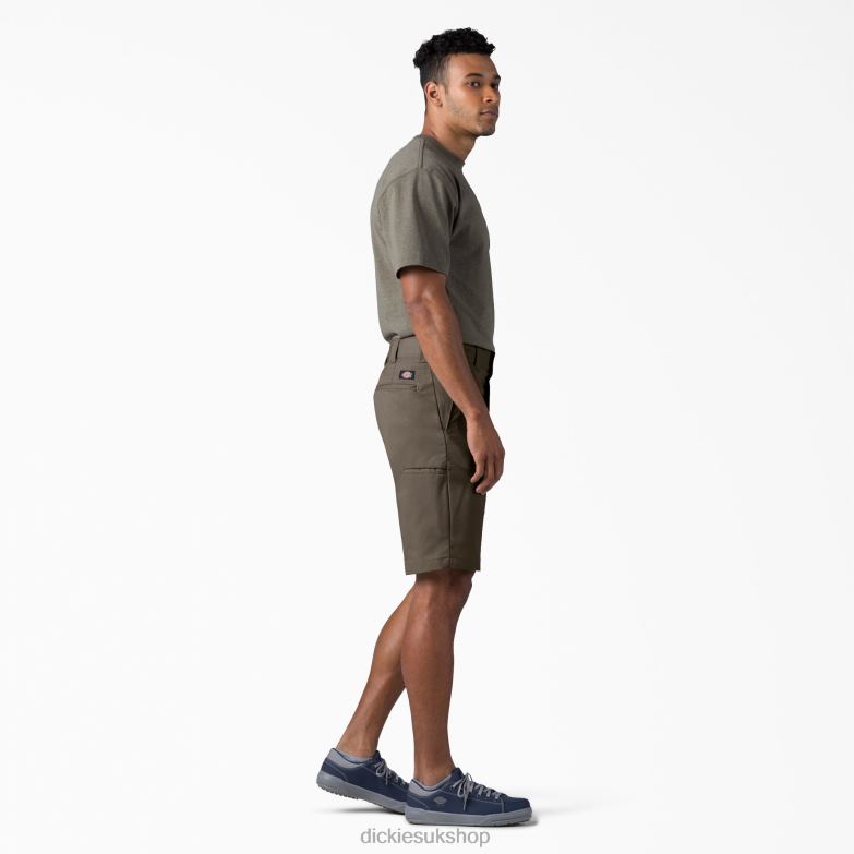 Relaxed Fit Work Shorts 11\" Men Dickies Mushroom (MR1) 88T84354 Work Apparel
