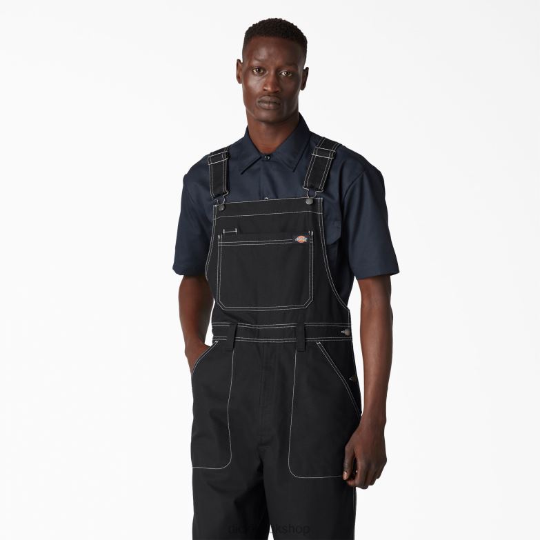 Reworked Utility Bib Overalls Men Dickies Regular 88T841513 Work Apparel
