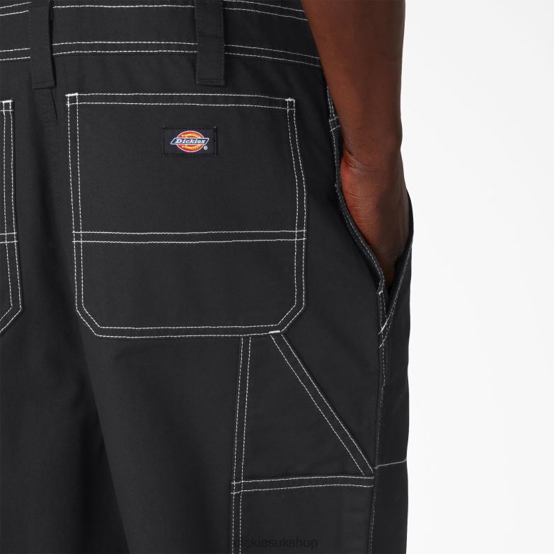 Reworked Utility Bib Overalls Men Dickies Regular 88T841513 Work Apparel