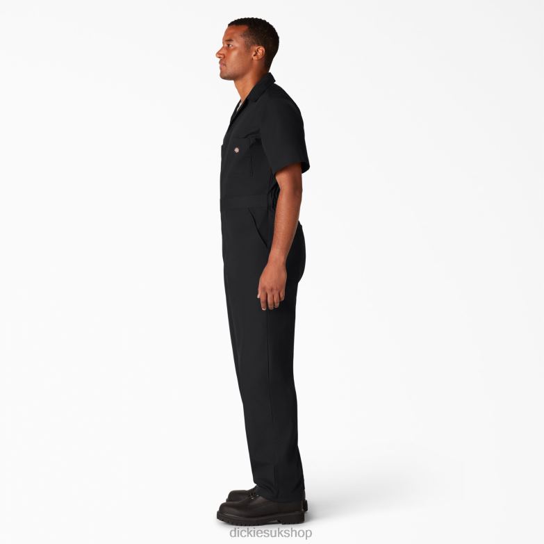 Short Sleeve Coveralls Men Dickies Short 88T84323 Work Apparel