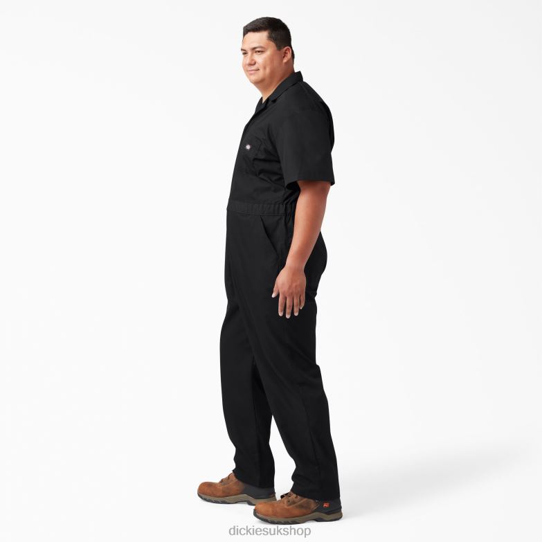 Short Sleeve Coveralls Men Dickies Short 88T84323 Work Apparel