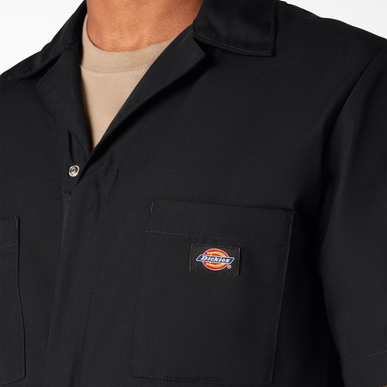 Short Sleeve Coveralls Men Dickies Short 88T84323 Work Apparel