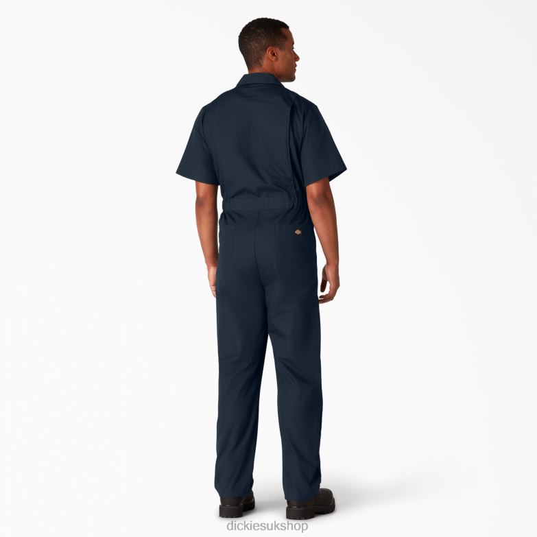 Short Sleeve Coveralls Men Dickies Short 88T84324 Work Apparel