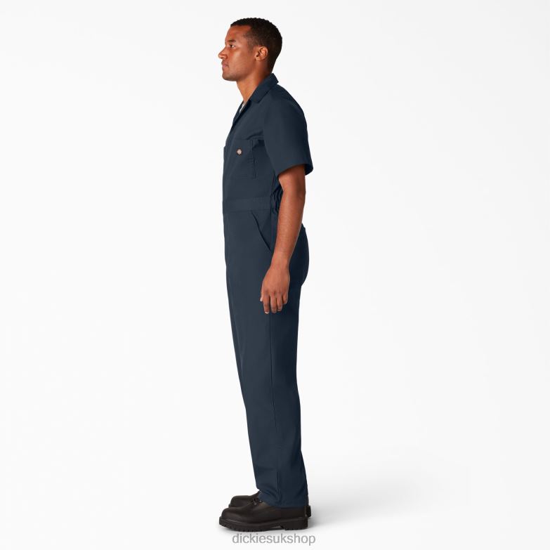 Short Sleeve Coveralls Men Dickies Short 88T84324 Work Apparel