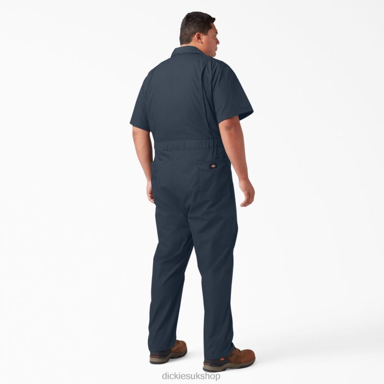 Short Sleeve Coveralls Men Dickies Short 88T84324 Work Apparel
