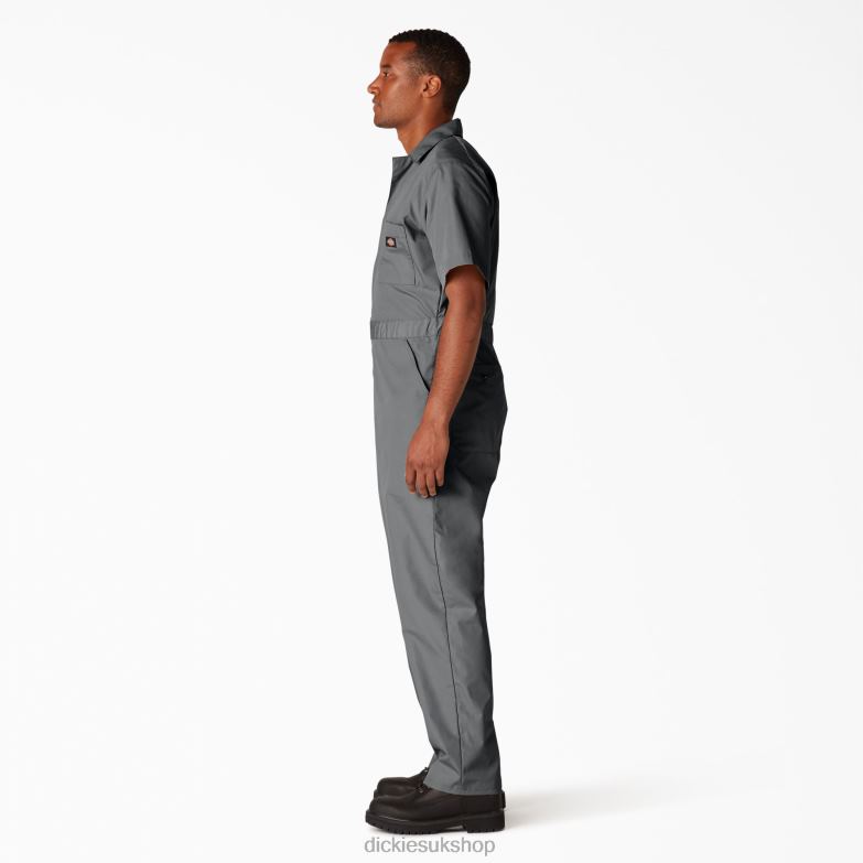 Short Sleeve Coveralls Men Dickies Short 88T84325 Work Apparel