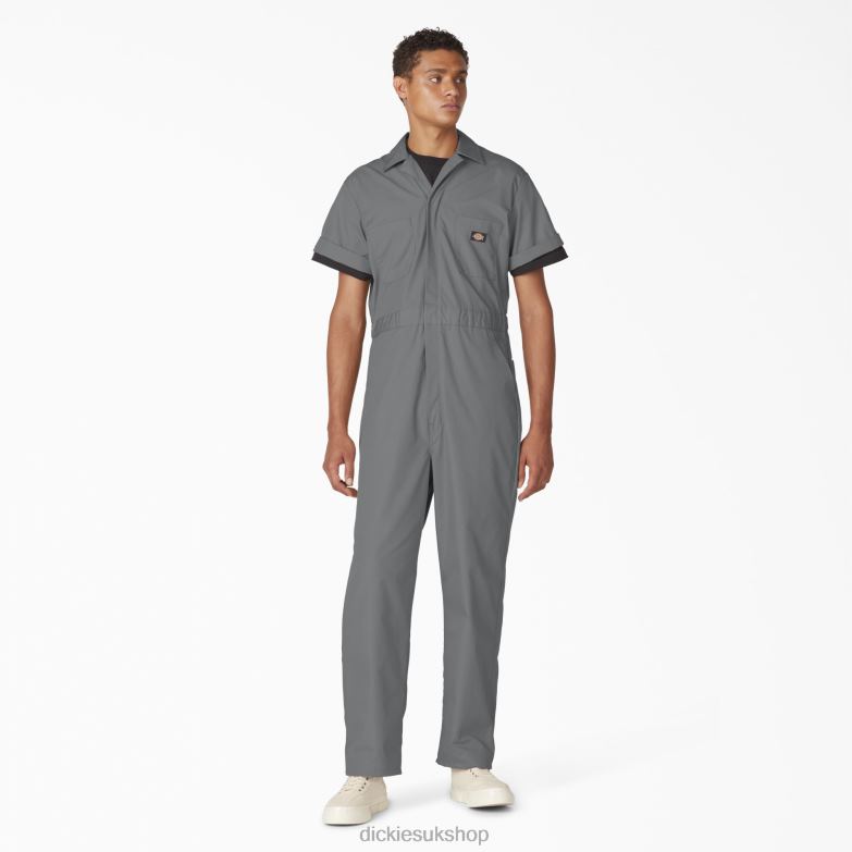 Short Sleeve Coveralls Men Dickies Short 88T84325 Work Apparel