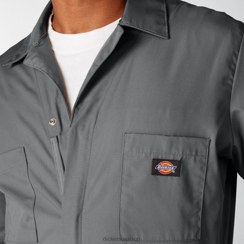 Short Sleeve Coveralls Men Dickies Short 88T84325 Work Apparel
