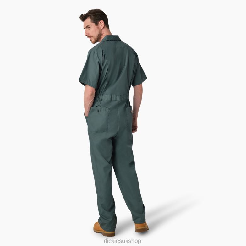Short Sleeve Coveralls Men Dickies Short 88T84327 Work Apparel