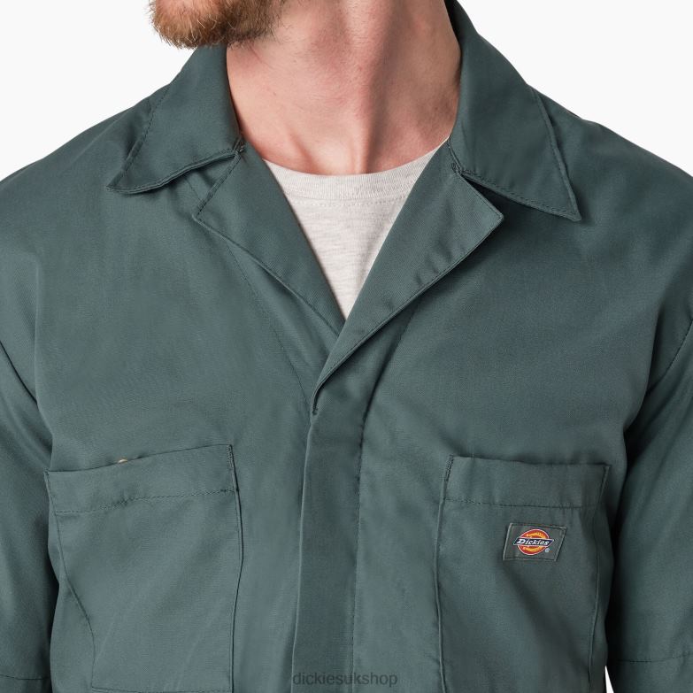 Short Sleeve Coveralls Men Dickies Short 88T84327 Work Apparel