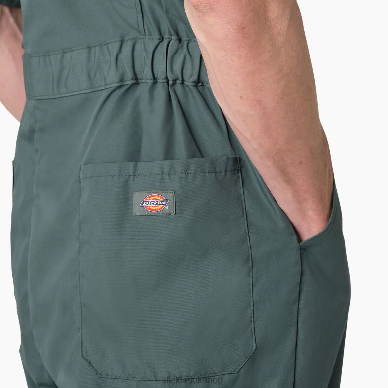 Short Sleeve Coveralls Men Dickies Short 88T84327 Work Apparel