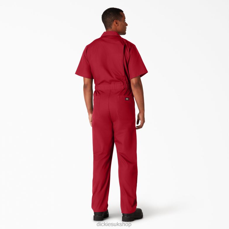Short Sleeve Coveralls Men Dickies Short 88T84329 Work Apparel