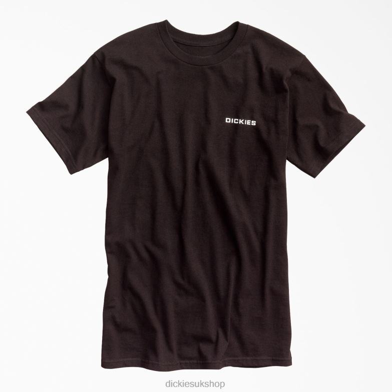 Quality Workwear Graphic T-Shirt Men Dickies Black (KBK) 88T84795 Work Apparel